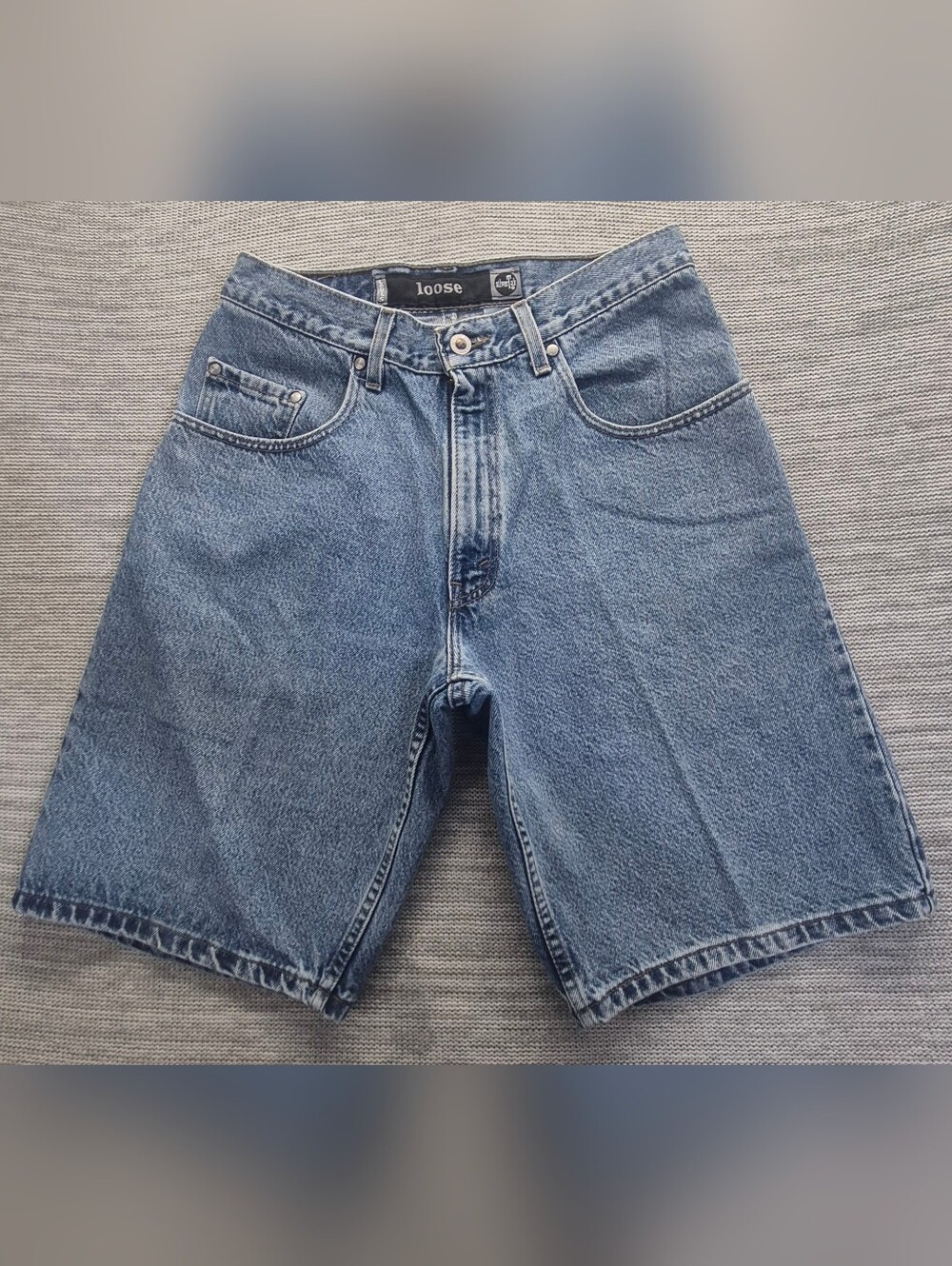 Silbertab Loose Men's Denim Shorts - Blue by Levis Size 31